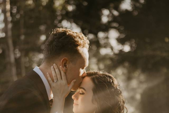 Kiss on the forehead