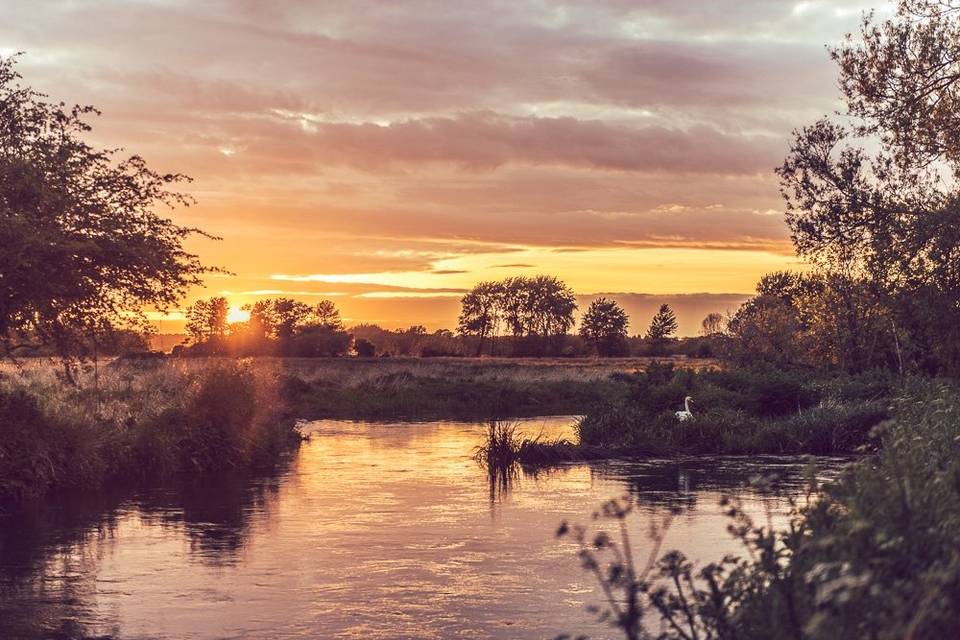 Sopley Mill Sunset Views