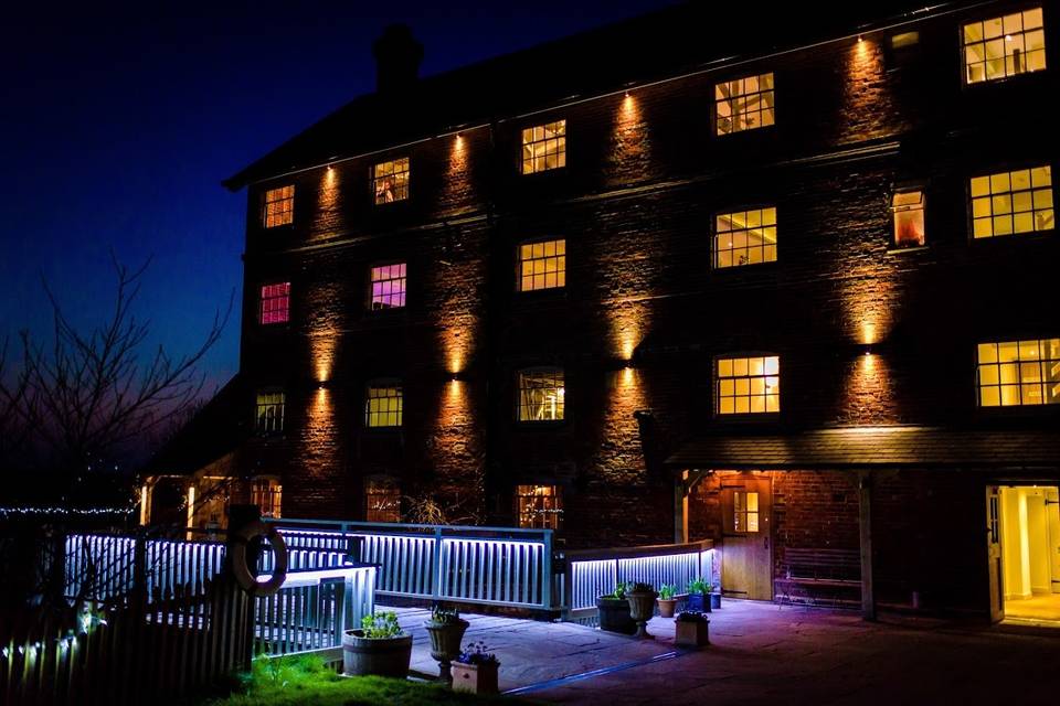 Sopley Mill By Night