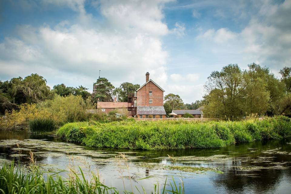 Sopley Mill from Water Meadows