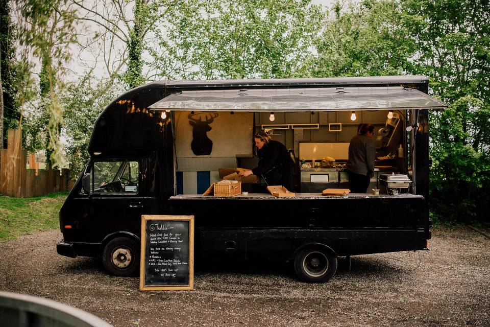 Horse box catering