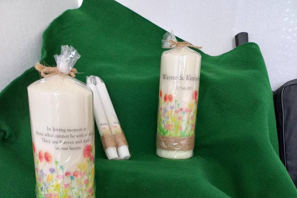 Unity candles