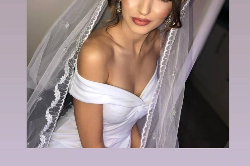 Bridal soft glam