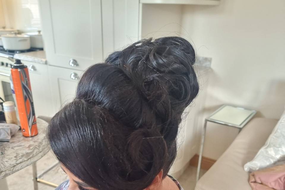 Mother of the groom updo