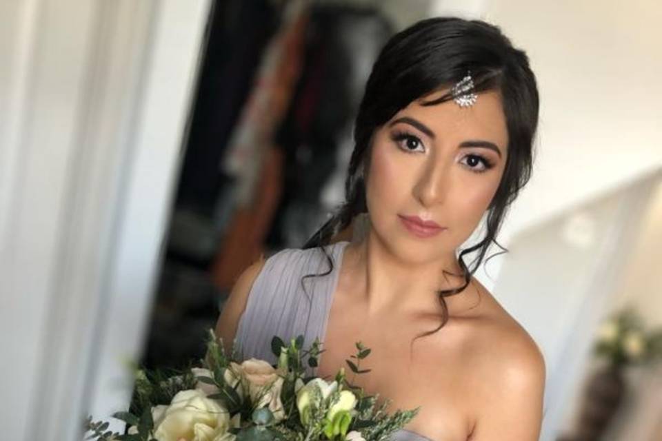 Bridal look as requested!