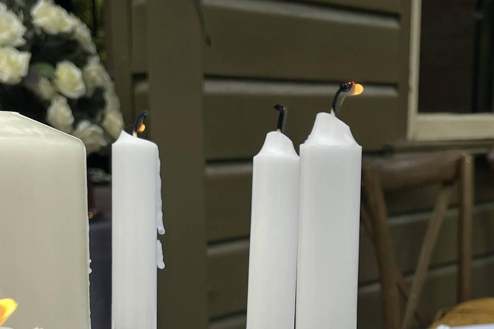 Outside candles