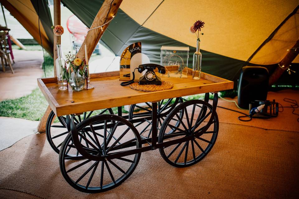 Rustic cart