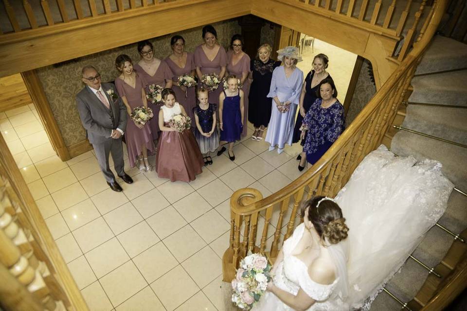 Bride reveal