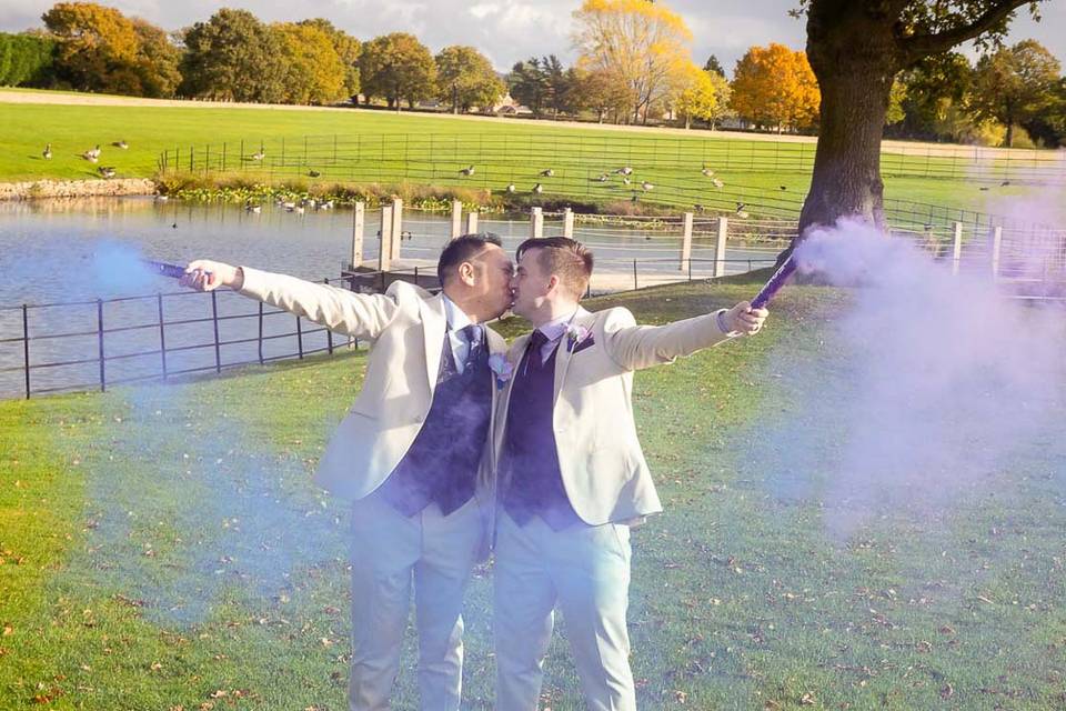 Smoke grenades