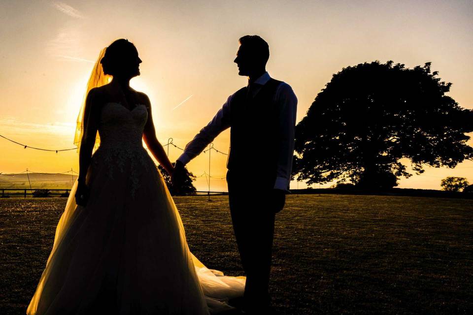 Sunset silhouette