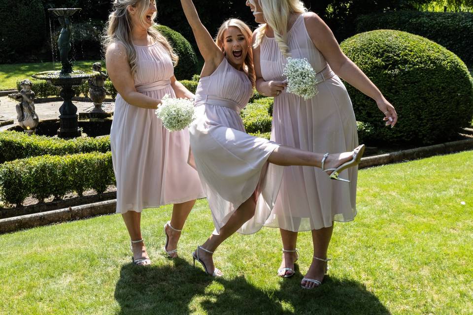 Bridesmaids fun