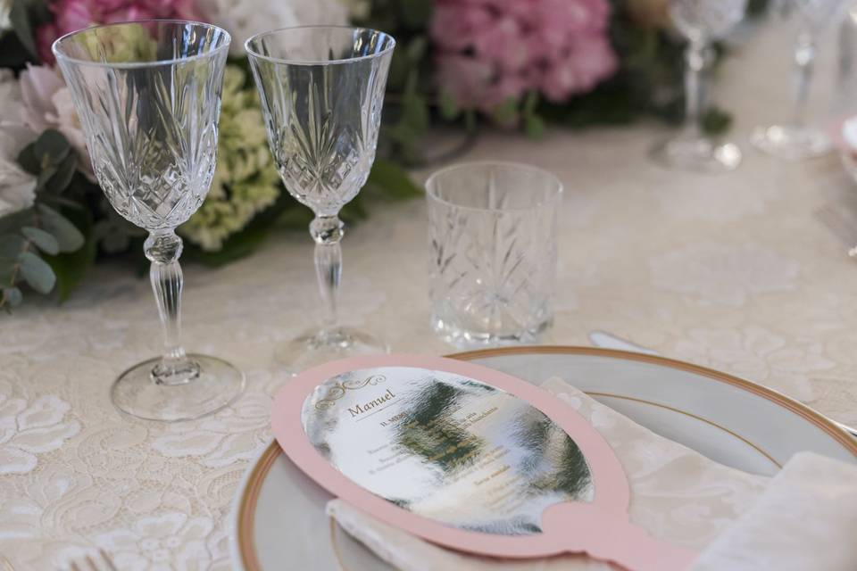 Mirror placecards