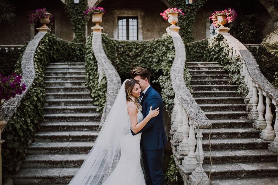 Lovely bride and groom