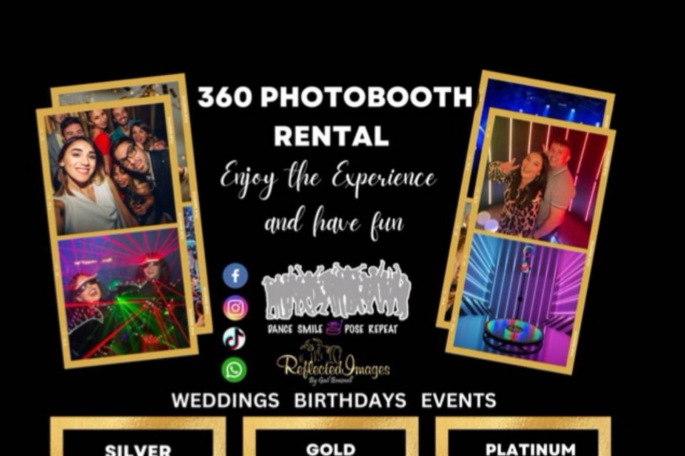 360 photo/ video price list