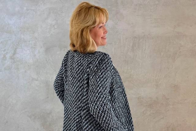 Boucle Hourglass Coat