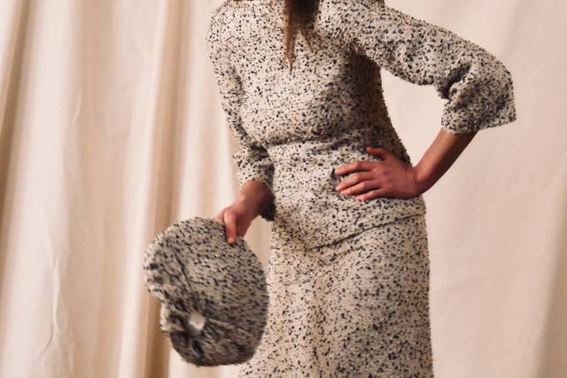 Boucle Skirt Suit
