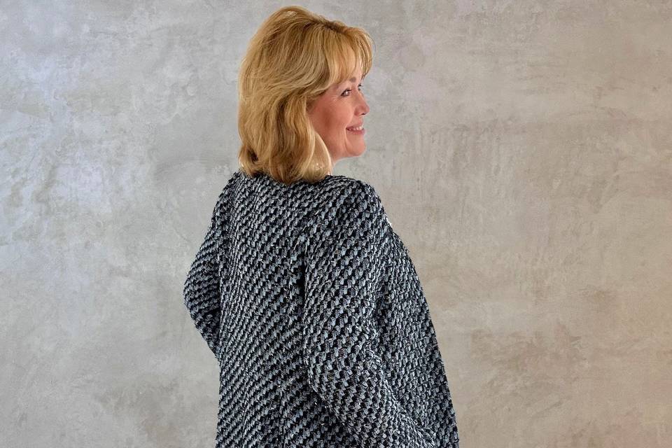 Boucle Hourglass Coat