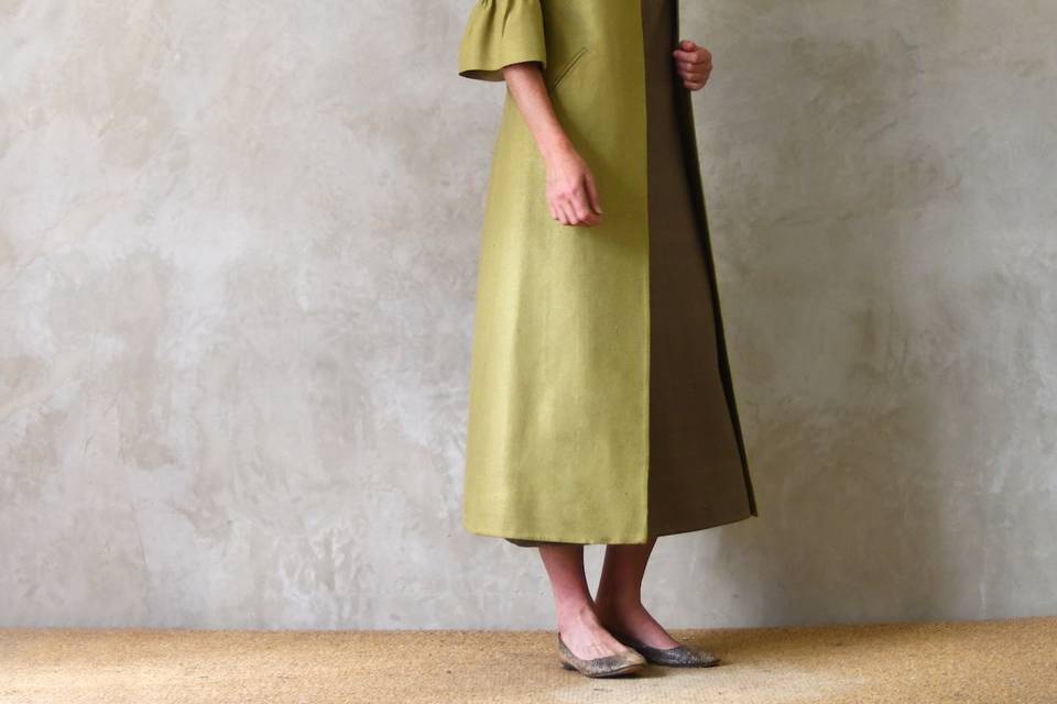 Silk Coat and Dress