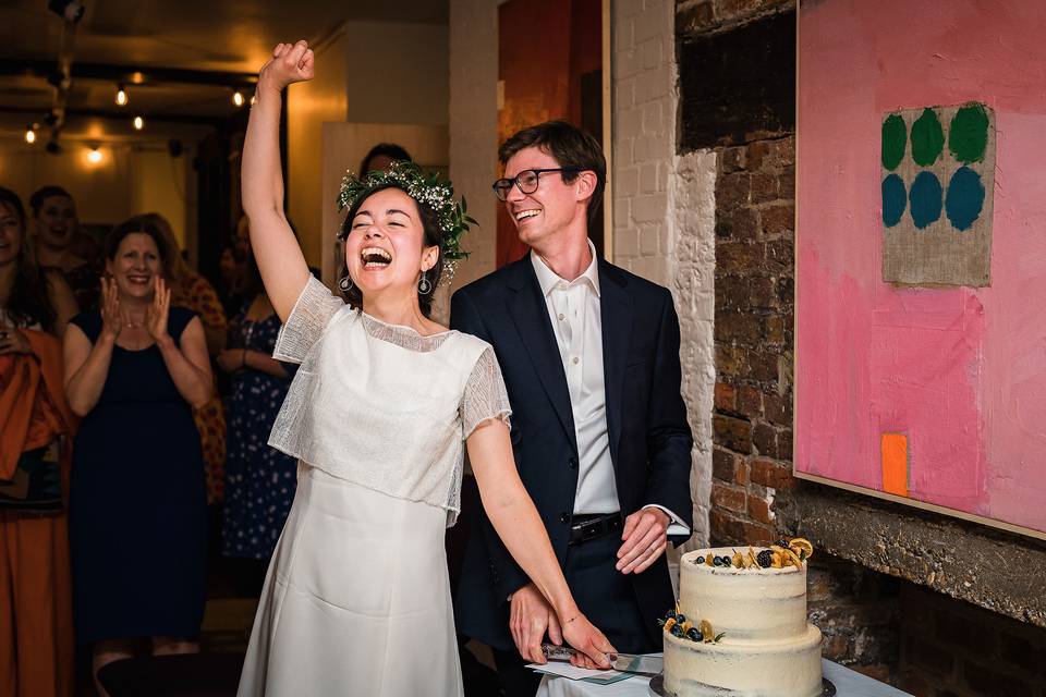 Cake cutting in Highgate