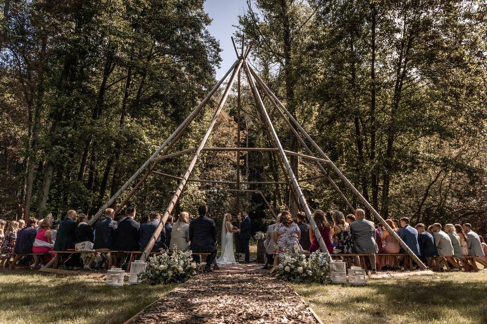 Ceremony Tipis