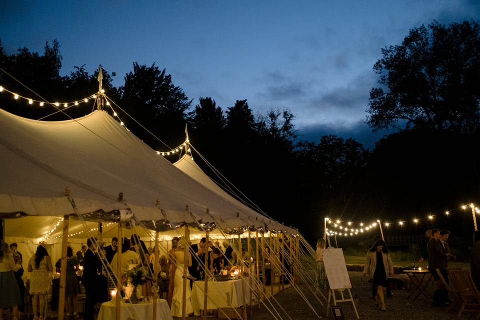 Sailtent Marquee Reception