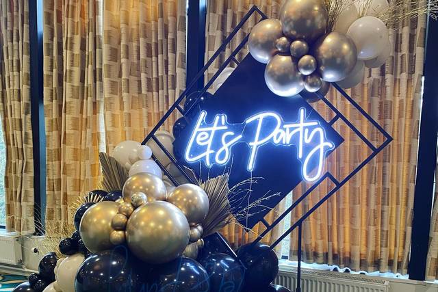 Balloon backdrop
