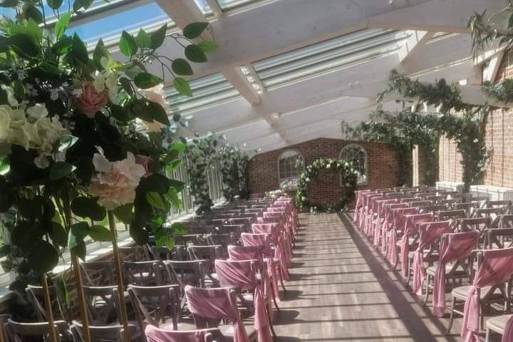 Ceremony centrepieces