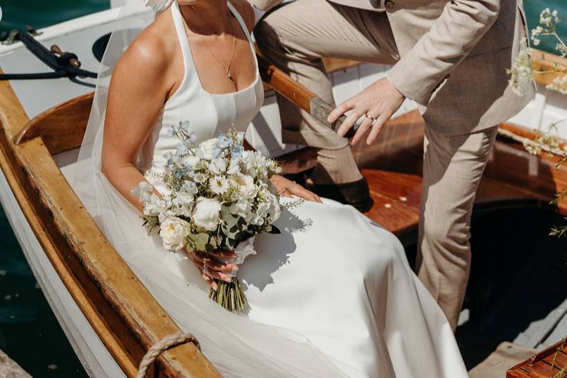 Isabel & Christian at Salcombe