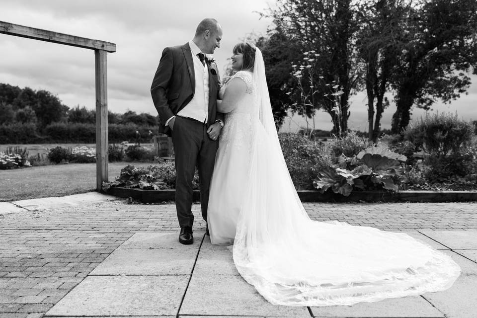 Bride and Groom portrait