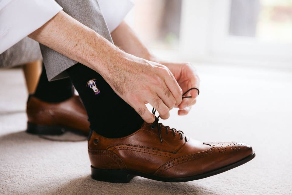 Groom prep