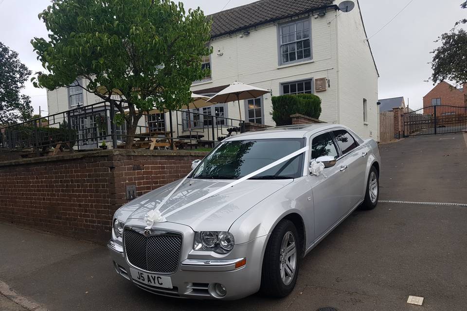 Silver Chrysler / Baby Bentley