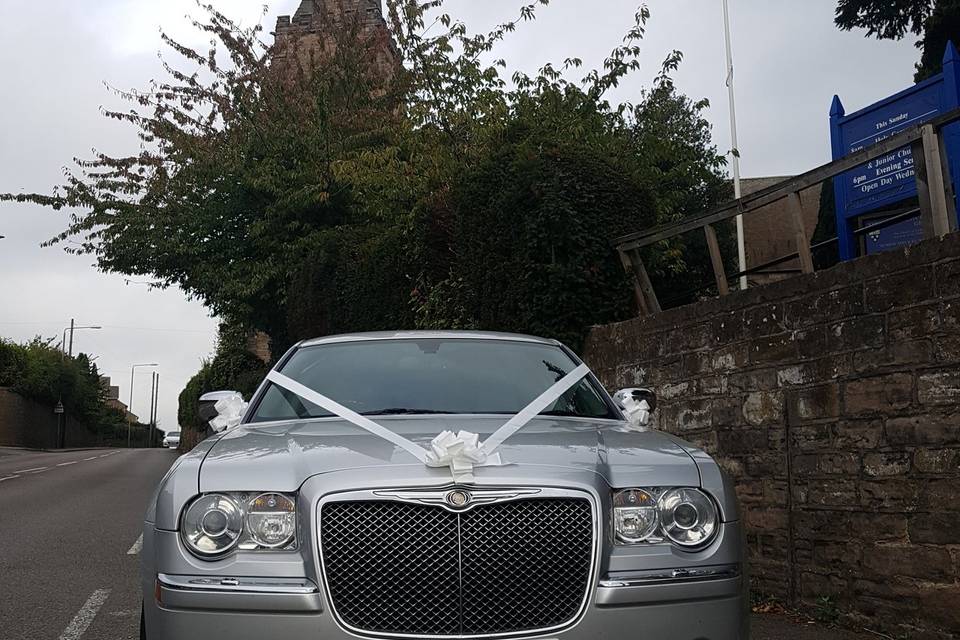 Silver Chrysler / Baby Bentley