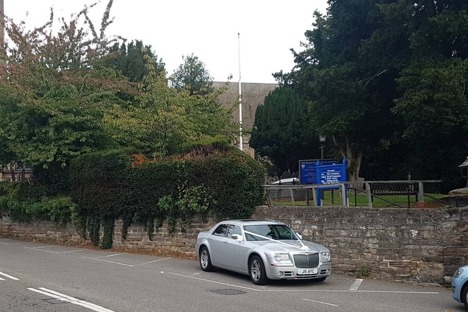 Silver Chrysler / Baby Bentley