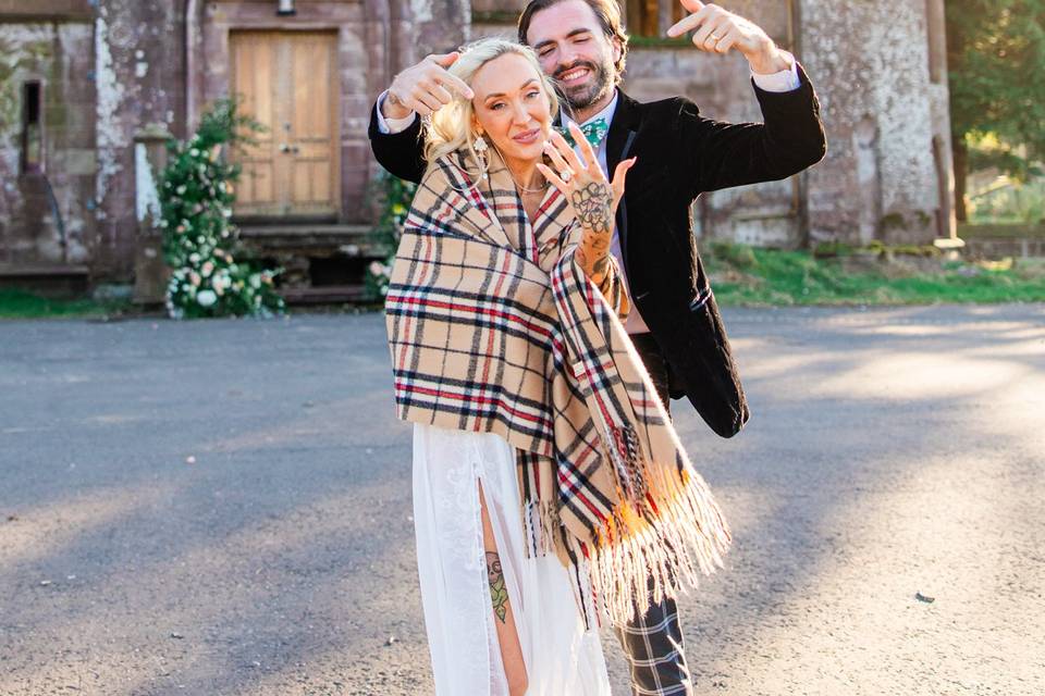 Just married