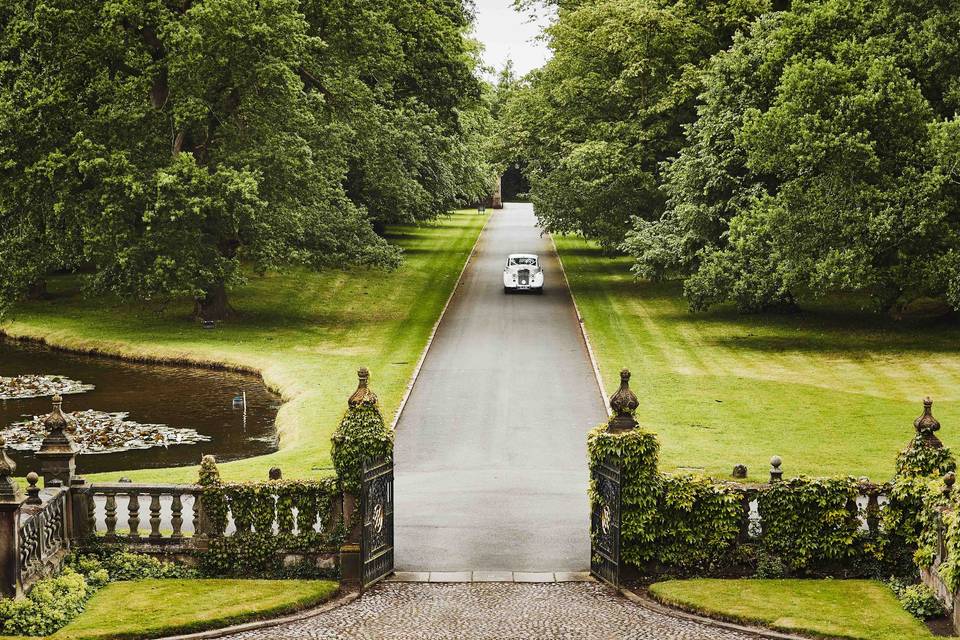 Dorfold Hall Driveway