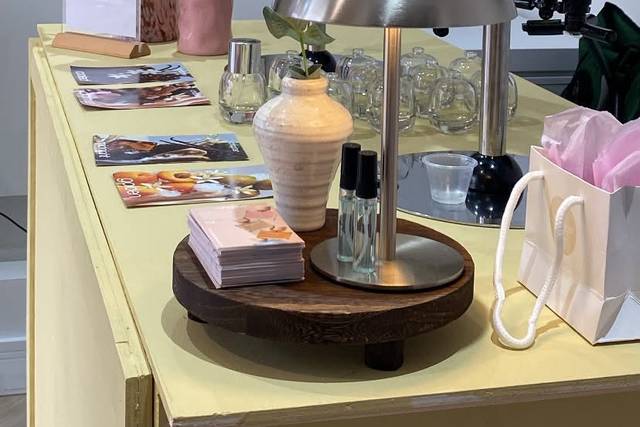 Our Perfume Bar Display