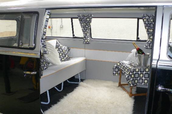 Interior of VW Camper