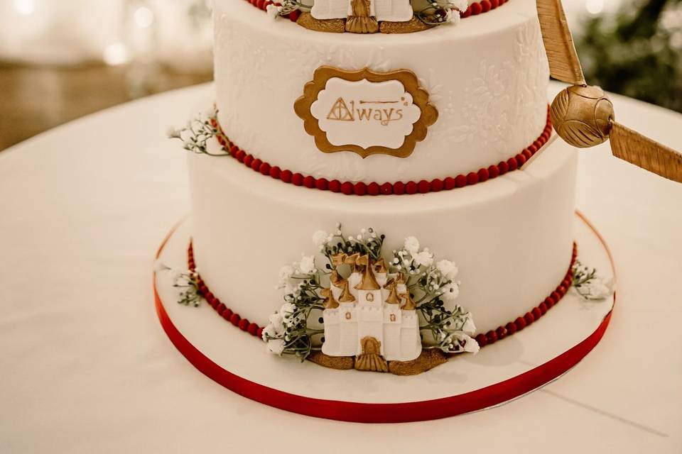 Harry Potter wedding cake