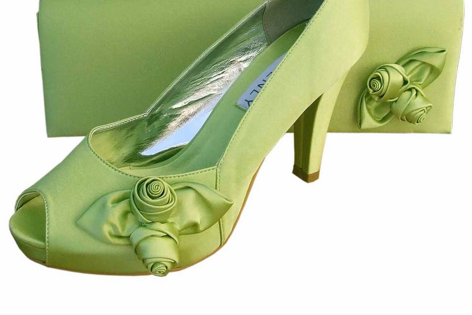 Lime Green Evening Shoes
