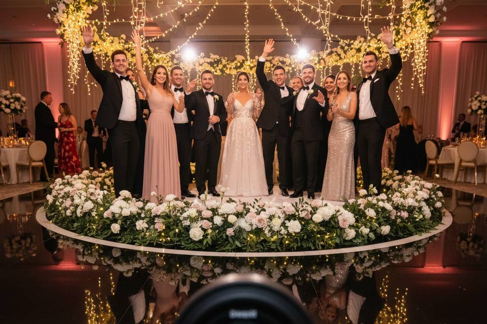 360 Photo Booth at Wedding