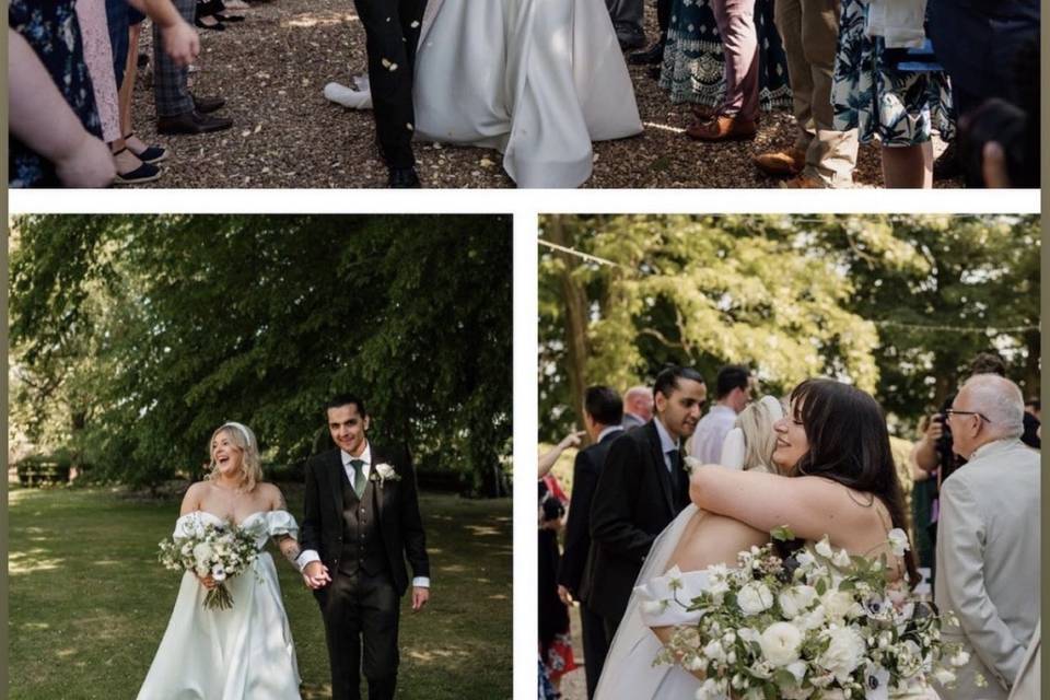 Wedding collage
