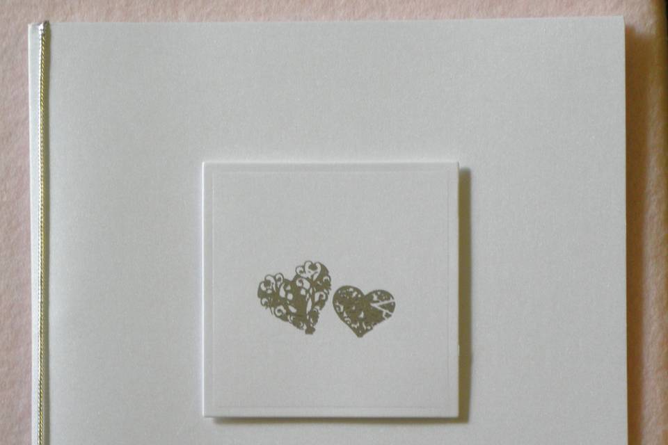 Raised Filigree Hearts Silver