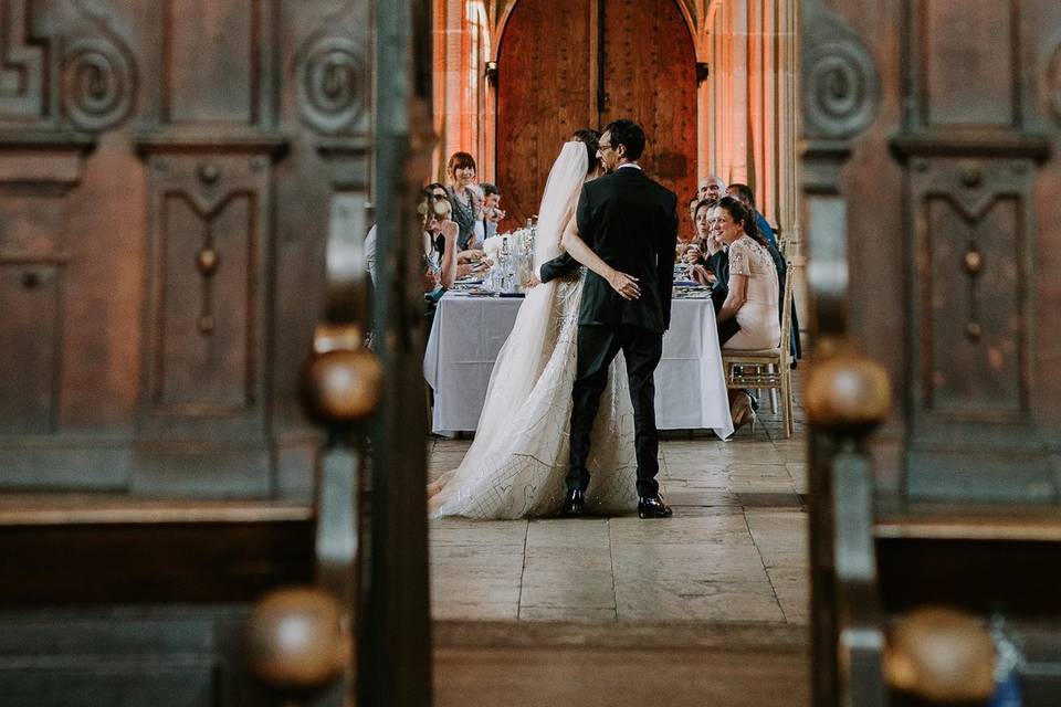 Peeking in Divinity School