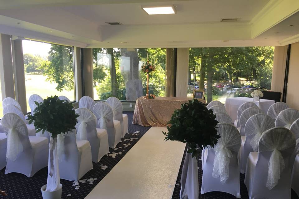 Civil ceremony room