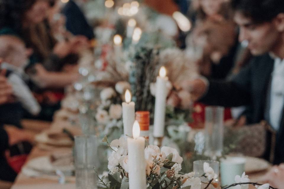 Dinner by candle light✨