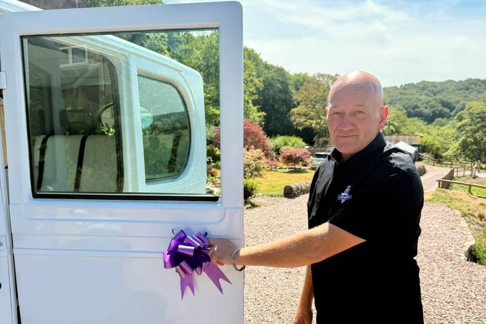 Wedding chauffeur service