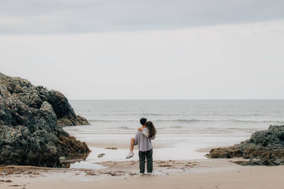 Wales, engagement photoshoot