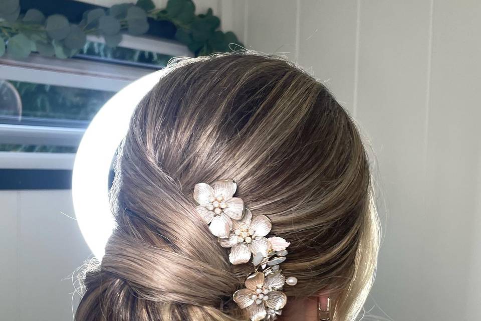 Classic chignon