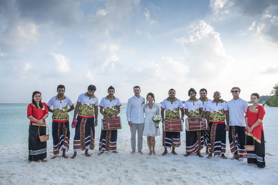 Maldives wedding