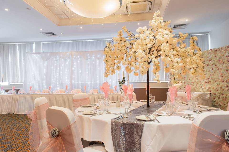 Manor Suite wedding breakfast